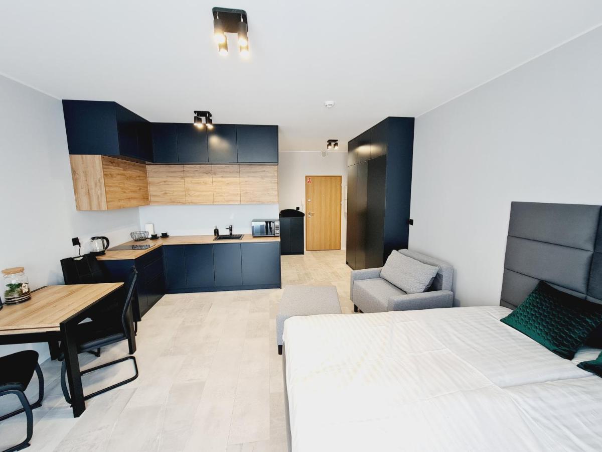Apartament Walowa Gdaňsk Exteriér fotografie